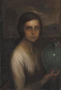 Julio Romero de Torres The girl from Cordoba oil painting on canvas